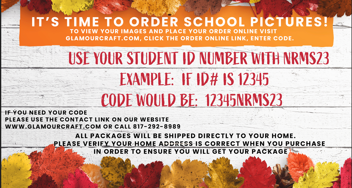  Instructions on ordering school pictures